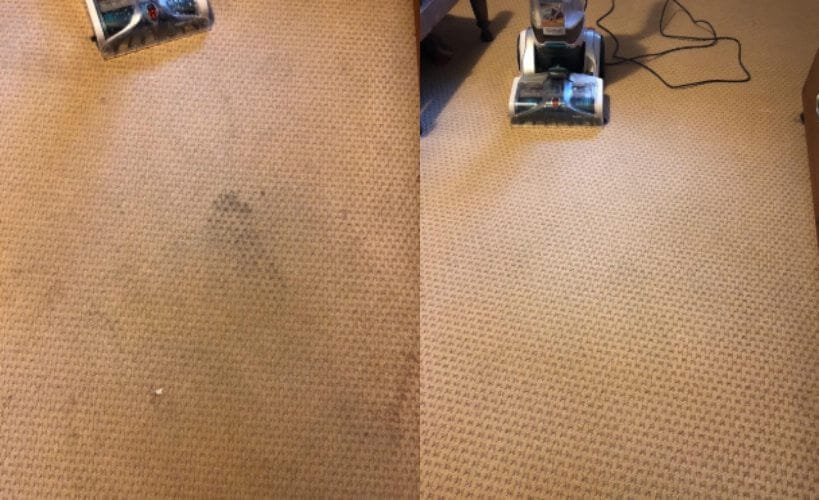 Hoover Smartwash Automatic Carpet Cleaner results