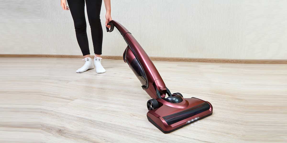 modern floor cleaning