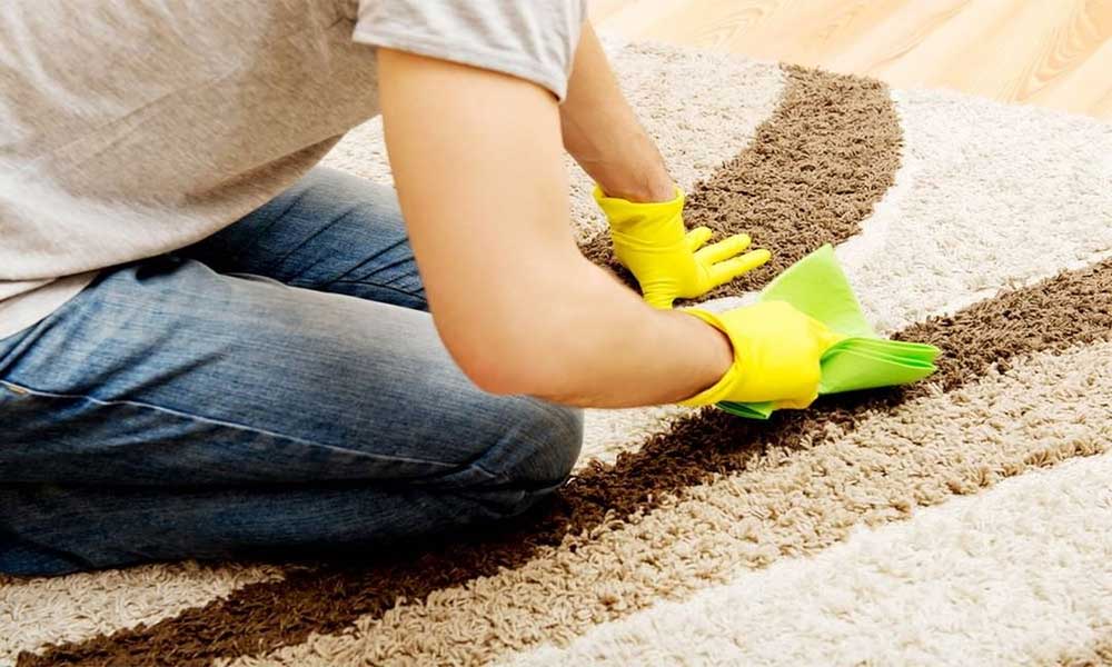 glue-wiping-on-carpet